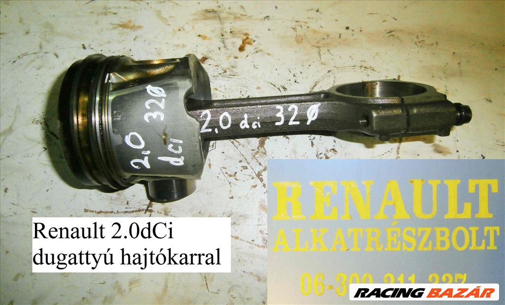 Renault 2.0dCi dugattyú  1. kép