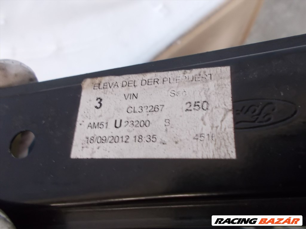 Ford C-Max jobb első ablakemelő szerkezet motorral 2011-2020 AM51-U23200-B 3. kép