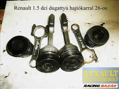 Renault 1.5dci 26-os dugattyú 
