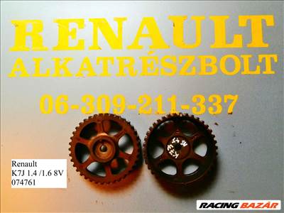 Renault K7J 1.4 8V 074761 illetve 1.6 8V vezérműkerék 