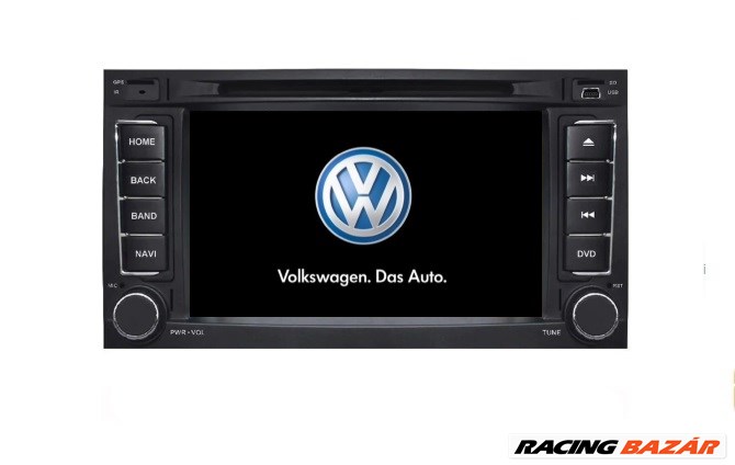 VOLKSWAGEN TOUAREG, T5, MULTIVAN, ANDROID 10 MULTIMÉDIA, WIFI, GPS, BLUETOOTH TOLATÓKAMERÁVAL! 1. kép