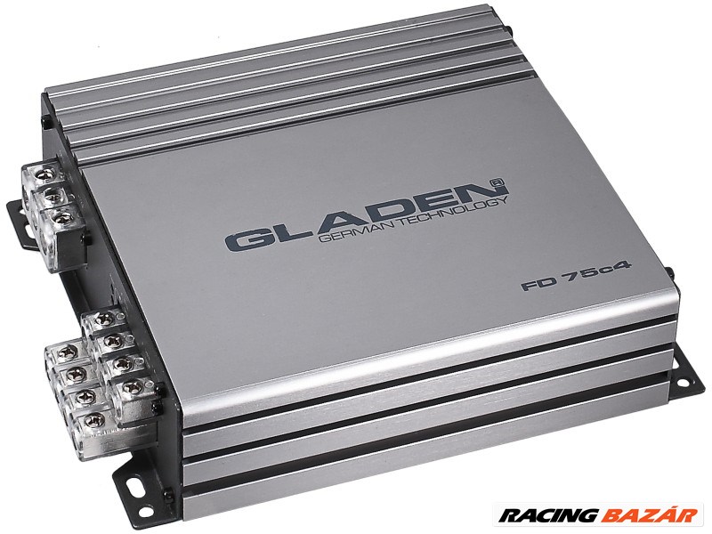 Gladen Audio FD 75c4 autóhifi erősítő 4 csatornás 1. kép