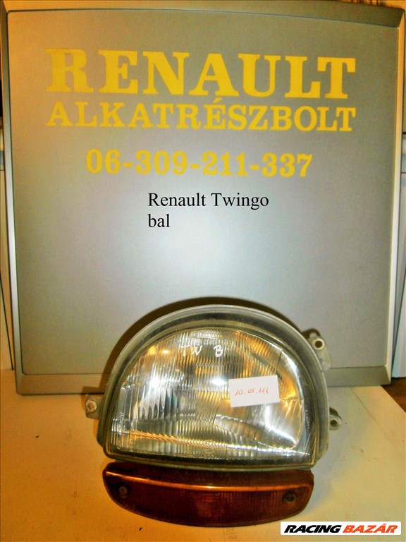 Renault Twingo bal fényszóró  1. kép