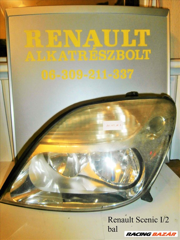 Renault Scenic I/2 bal fényszóró  1. kép