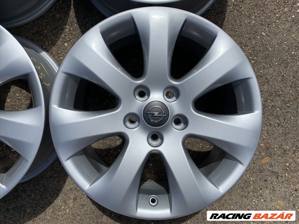 4db gyári 17" Opel Astra - Meriva alufelni. (2529) 2. kép