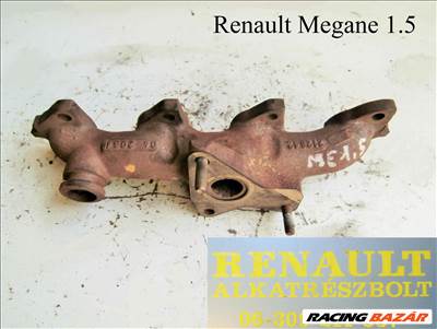 Renault Megane 1.5dci leömlő, kipufogócsonk 