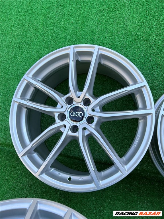 R19 5x112 Original MAK EVO SILVER 8J ET33 / 8x19 új felnik, új alufelni szett / AUDI , VW, SKODA 4. kép