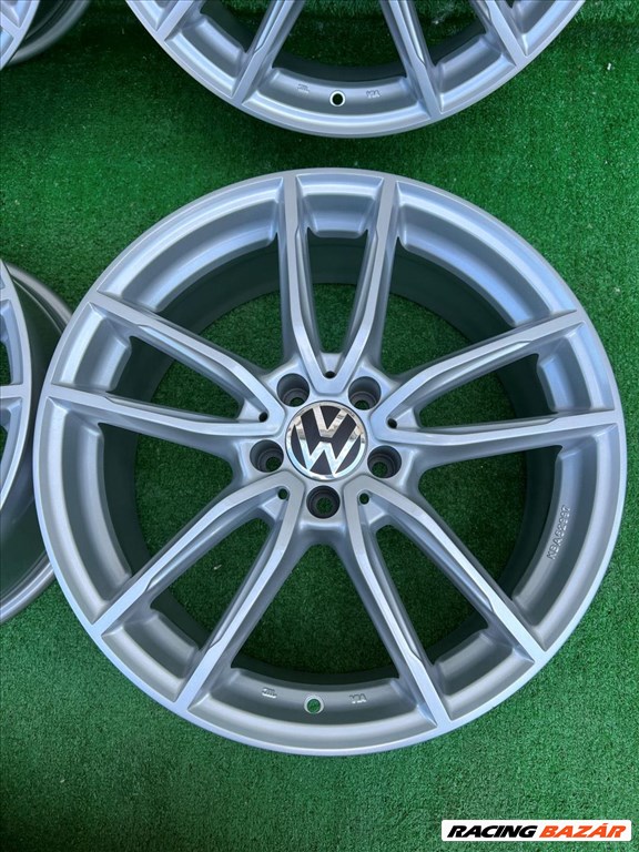 R19 5x112 Original MAK EVO SILVER 8J ET33 / 8x19 új felnik, új alufelni szett / AUDI , VW, SKODA 6. kép