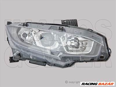 Honda Civic 2015-2021 - FSZ H11/HB3+LED jobb, 4/5a. (motorral) DEPO