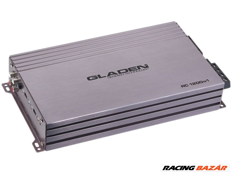 Gladen Audio RC 1200c1 D-osztályú mono autóhifi erősítő 1. kép