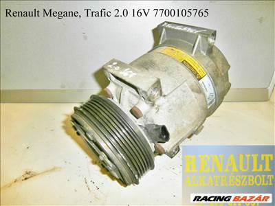 Renault Megane, Trafic 2.0 16V 7700105765 klímakompresszor 