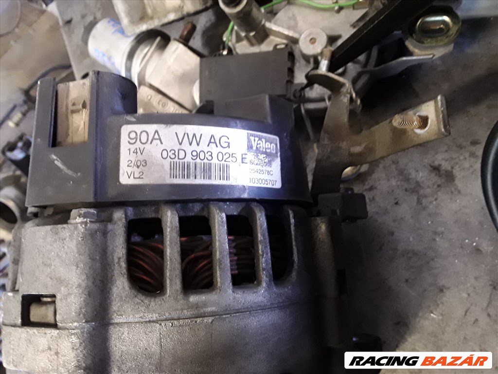 Seat Ibiza 6L 1.2 90A generátor 03d903025e 2. kép