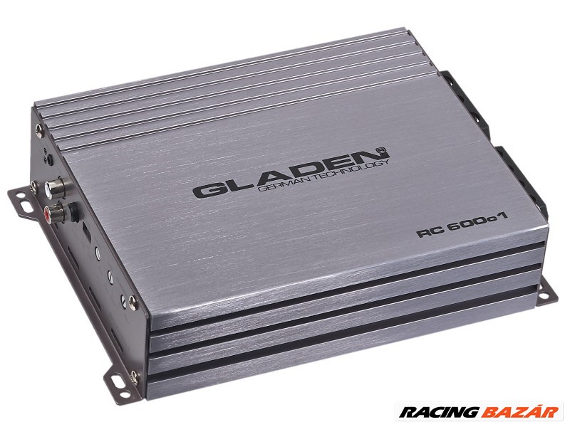 Gladen Audio RC 600c1 D-osztályú mono autóhifi erősítő 1. kép