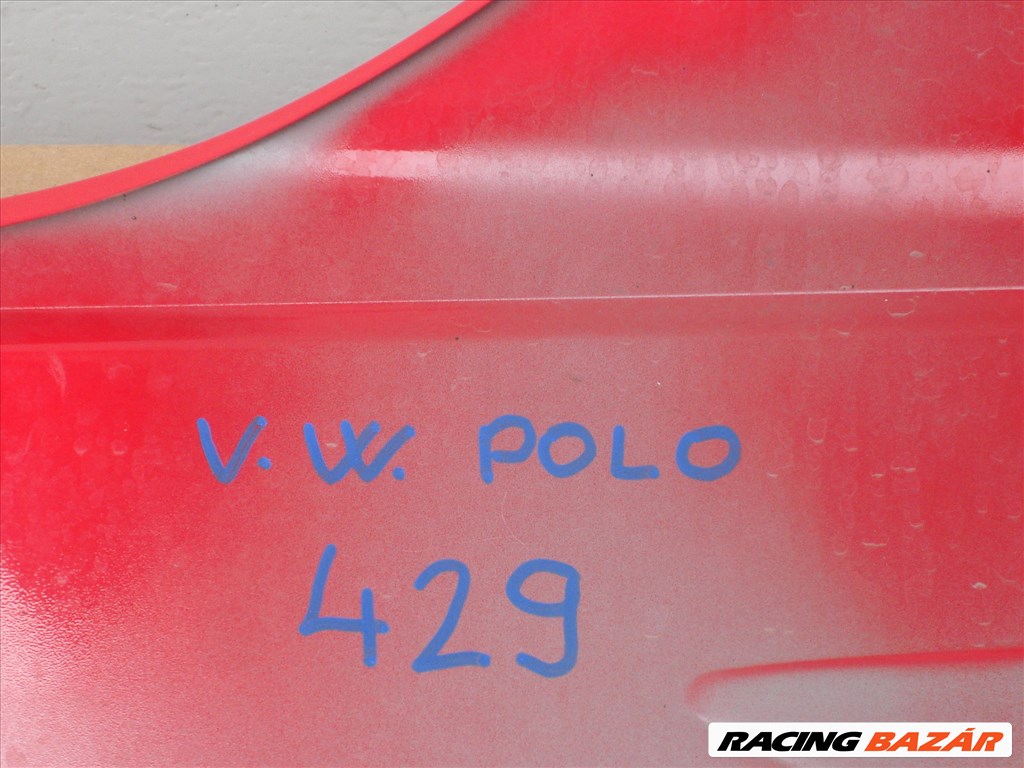 VW  Polo 2G Jobb első Sárvédő 2G0821145D 2018-tól 5. kép