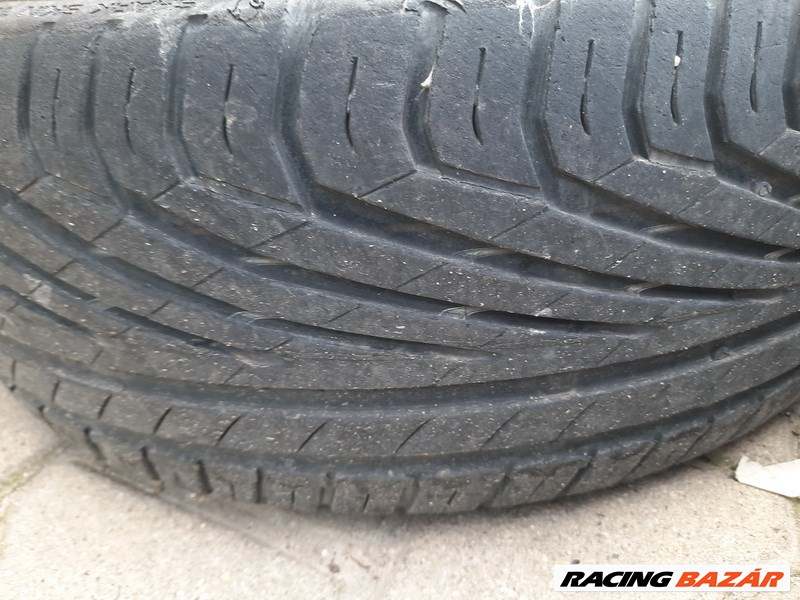 Mercedes A classe 5x112-es 5,5x15" használt  lemezfelni, 195/50R15 újszerű Hankook nyári gumi sxx2 5. kép