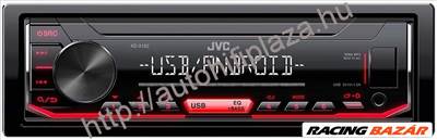 JVC KD-X163 Mechanika nélküli autórádió USB bemenettel