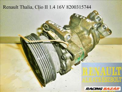 Renault Thalia, Clio II 1.4 16V 8200315744 klímakompresszor 