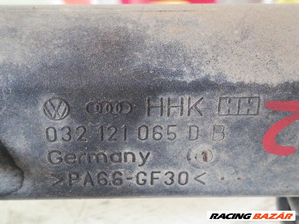 VW POLO CLASSIC (6KV2) 75 1.4 16V  Termosztátház #3412  0321121111 032121065d 9. kép