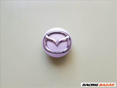 Mazda 52mm EZÜST (D07A 37 190 K3954) gyári alufelni felnikupak, felniközép, felni kupak közép