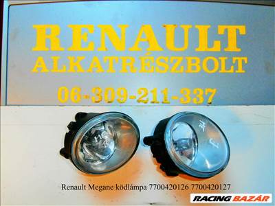 Renault Megane 7700420126 7700420127 ködlámpa 