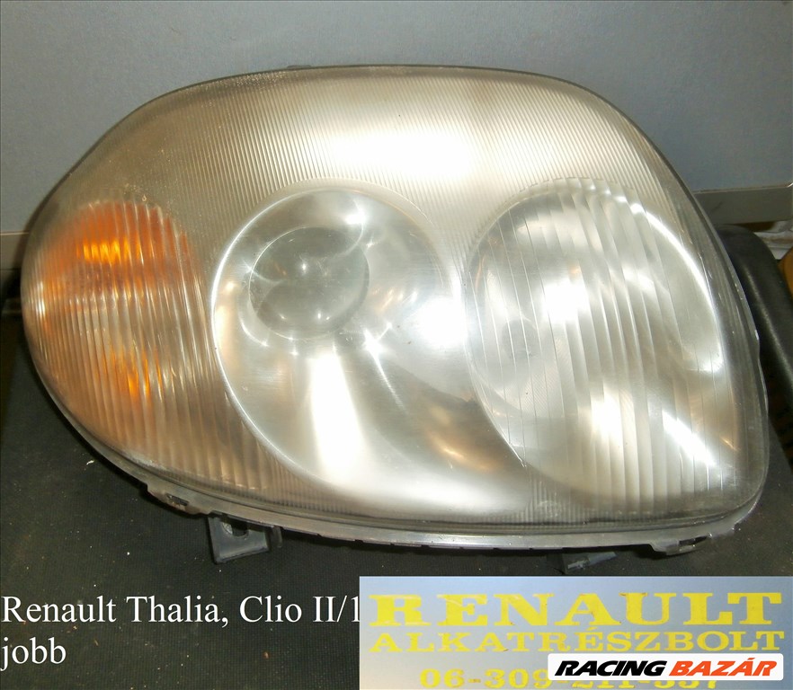 Renault Thalia, Clio II/1 jobb projektoros fényszóró  1. kép