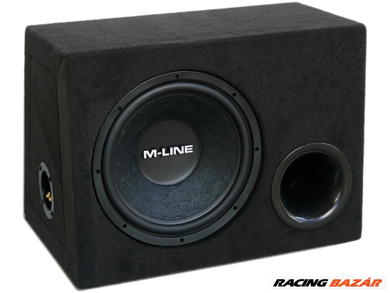 Gladen Audio M-LINE 12 BR autóhifi subwoofer reflex ládában 1. kép