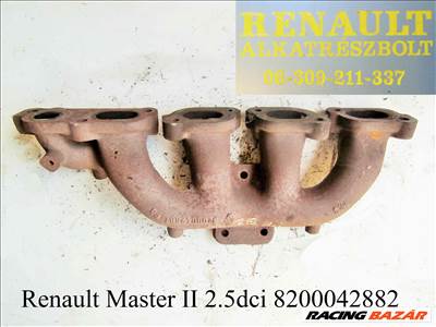 Renault Master II 2.5dci 8200042882 kipufogócsonk 