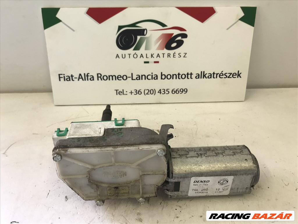 Alfa Romeo 156 Hátsó ablaktörlő motor 64343018 1. kép