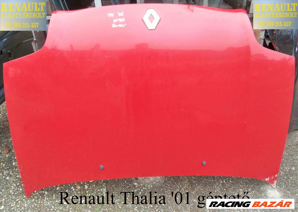 Renault Thalia géptető, motorháztető  1. kép