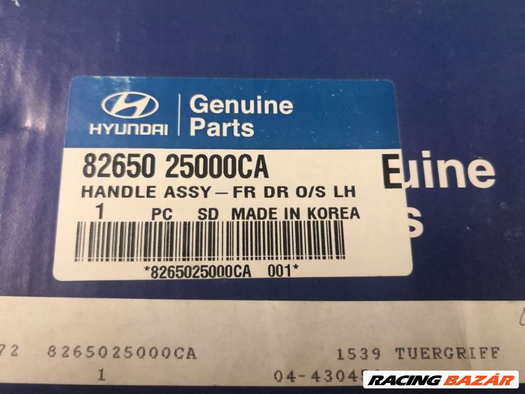 Hyundai Accent (LC) bal első kilincs  8265025000ca 5. kép