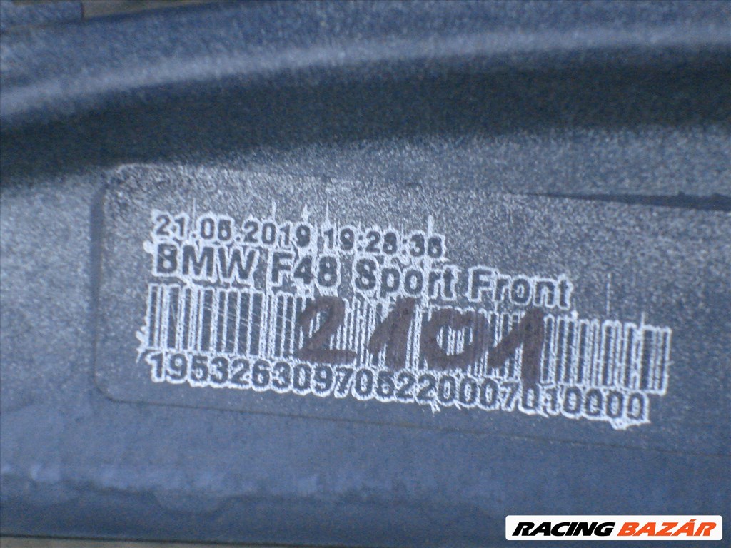 BMW X1 F48 M-Sport LCI radaros első lökhárító 51118059891 2019-től 5. kép