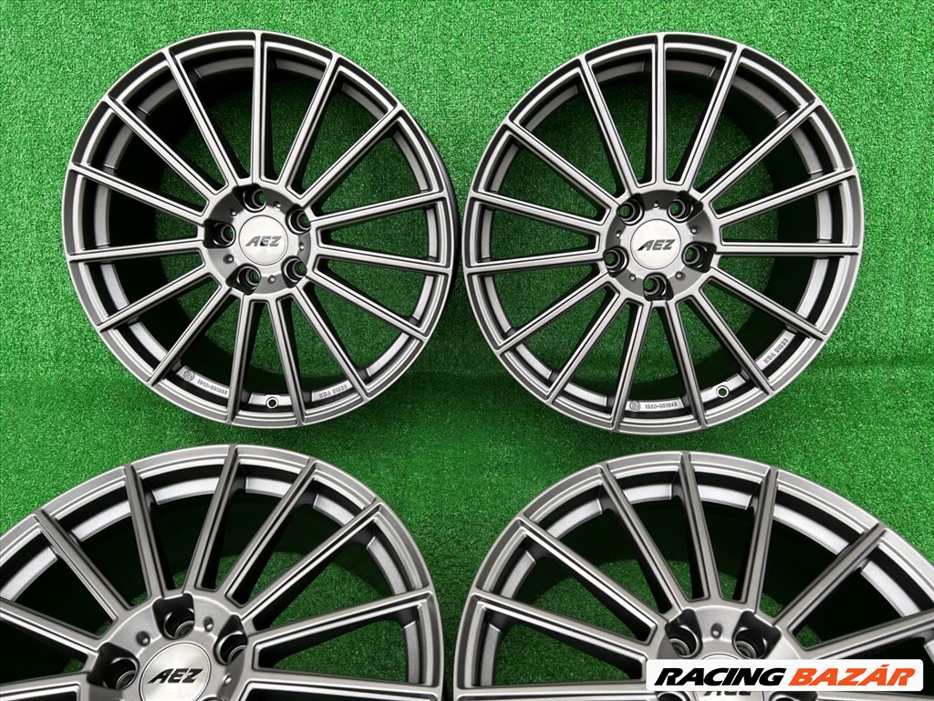 R20 5x120 Original AEZ Multispoke Gunmetal 8.5 ET47 NEW  3. kép