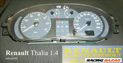 Renault Thalia 1.4 műszerfal, km óra 