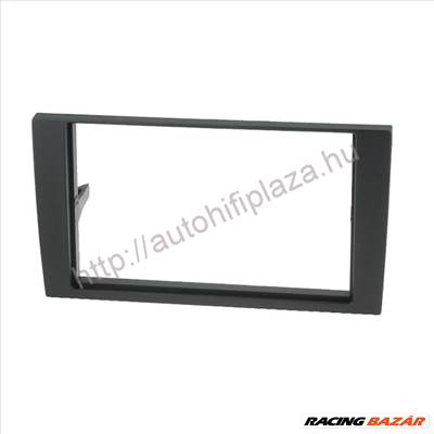 Audi A4 2007-> 2din autórádió beépítő keret / aud008 /