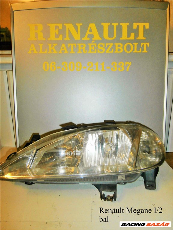 Renault Megane I/2 bal fényszóró  1. kép