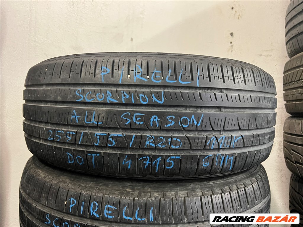 R20 255/55 Pirelli All Season Scorpion 110Y 2x6MM DOT4715 / 2 db 4évszakos gumi 2. kép