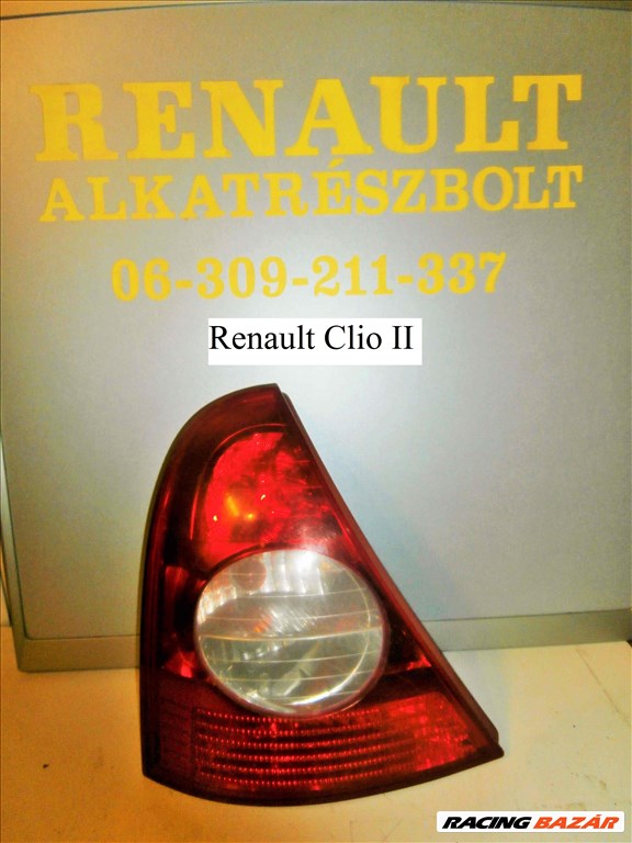 Renault Clio II bal hátsó lámpa 1. kép