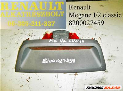 Renault Megane I/2 classic 8200027459 pótféklámpa 