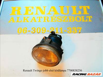 Renault Twingo 7700838256 jobb első ködlámpa 