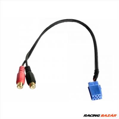 AUX-IN kábel 8 pólusú Mini-ISO csatlakozóval /Aux-001/