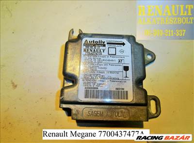 Renault Megane 7700437477A légzsák indító elektronika 