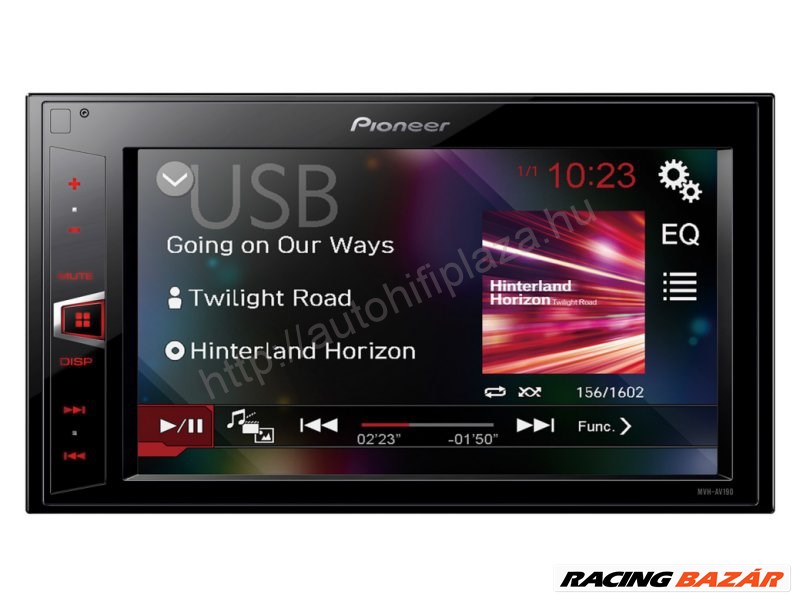 Pioneer MVH-S620BT 2 DIN fejegység 1. kép