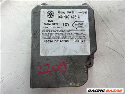 VW LUPO (6X1, 6E1)  Légzsák Elektronika #2209 1c0909605a