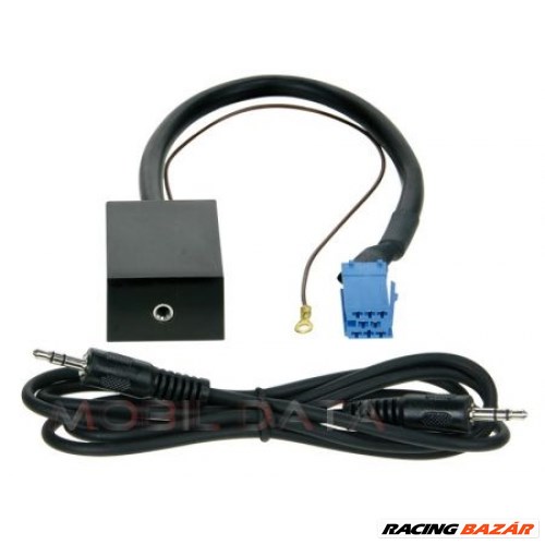 AUX-IN Adapter Audi / Seat / Skoda / VW  Mini ISO csatlakozós CD-váltó porthoz (311320-02) 1. kép
