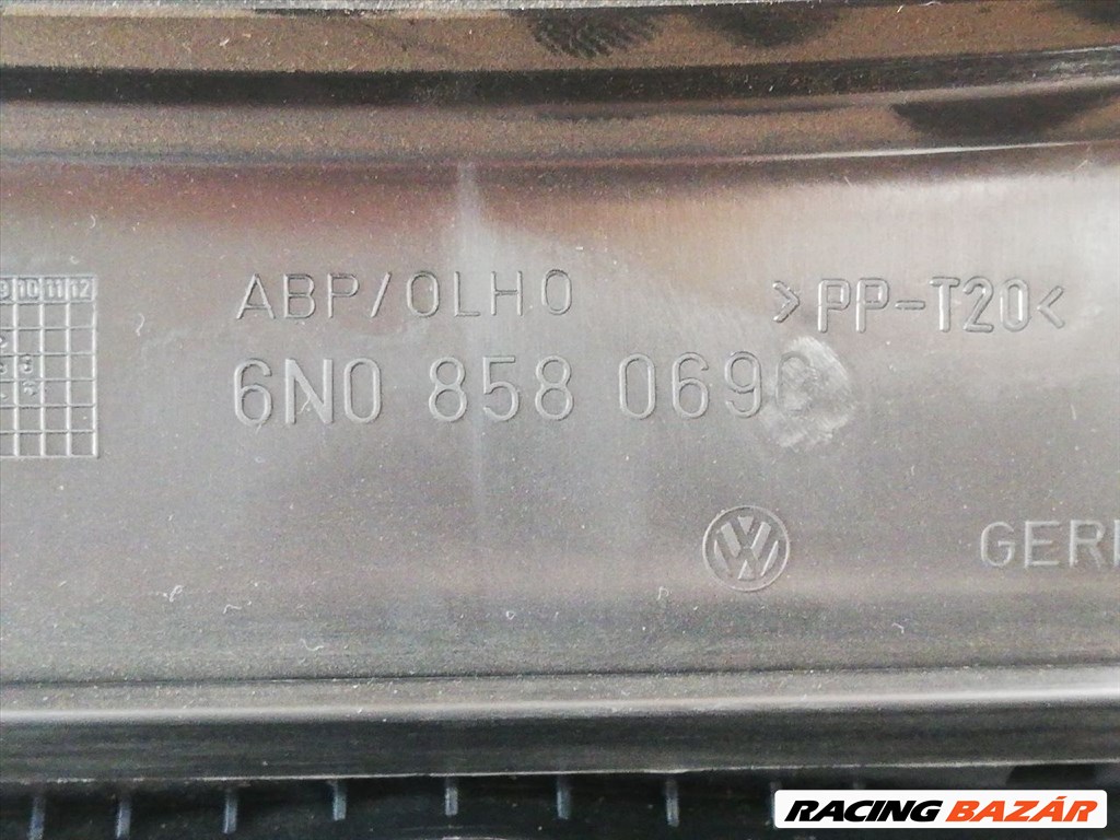  VW POLO CLASSIC (6KV2) Középkonzol Keret #3396 6n0858069c 6. kép