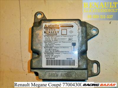 Renault Megane Coupe 7700430059B légzsák indító elektronika 