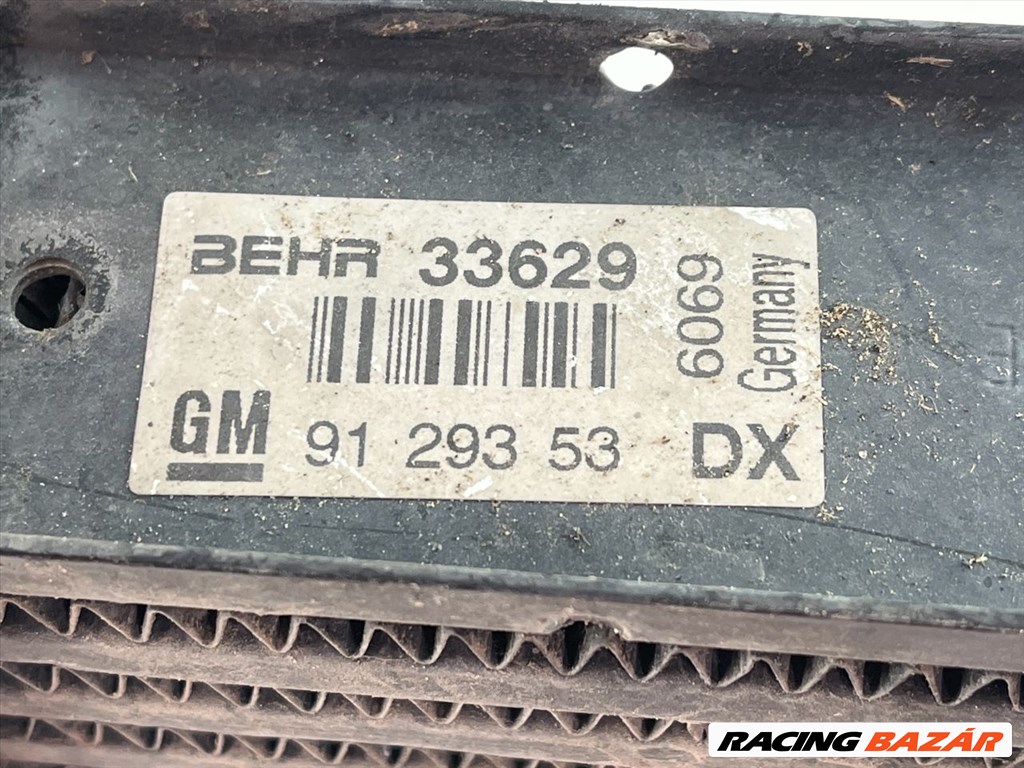  OPEL ASTRA G Ferdehátú (F48_, F08_) 1.7 TD  Intercooler #2799 9129353dx 5. kép