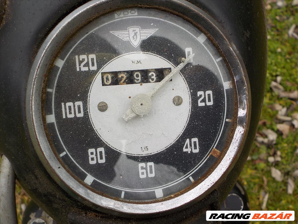 ZÜNDAPP 175 TROPHY,MAGYAR SZÜRKE FORGALMIS-RÉGI RENDSZÁMOS MKP. HIÁNYOSAN ELADÓ 19. kép