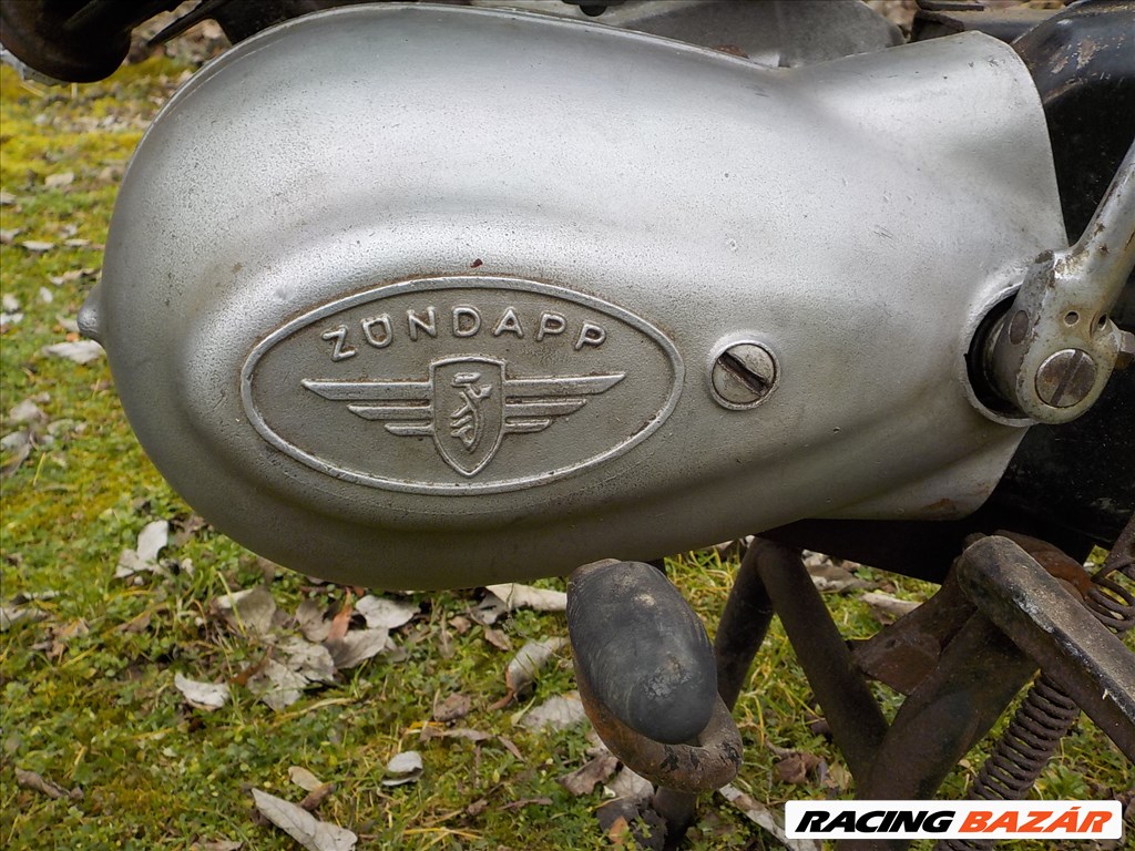 ZÜNDAPP 175 TROPHY,MAGYAR SZÜRKE FORGALMIS-RÉGI RENDSZÁMOS MKP. HIÁNYOSAN ELADÓ 32. kép