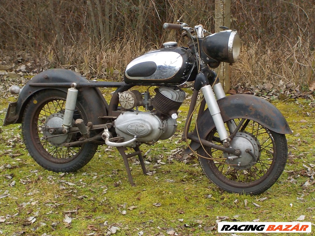 ZÜNDAPP 175 TROPHY,MAGYAR SZÜRKE FORGALMIS-RÉGI RENDSZÁMOS MKP. HIÁNYOSAN ELADÓ 65. kép